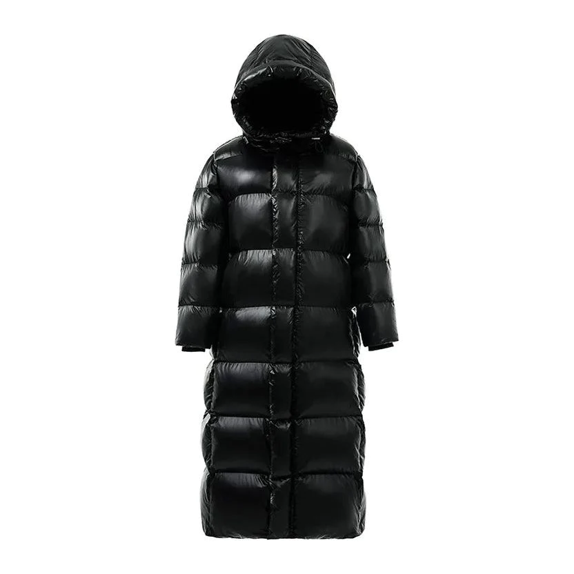 Long Black Puffer Jacket