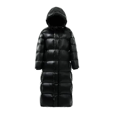 Long Black Puffer Jacket
