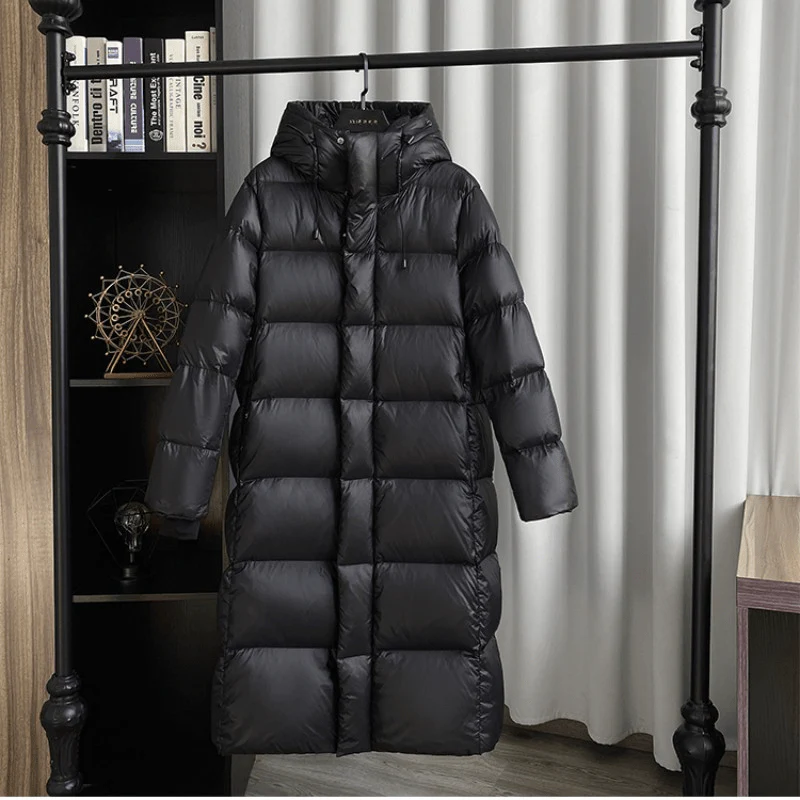 Long Black Puffer Jacket
