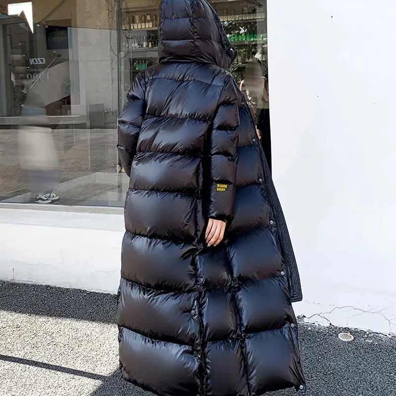 Long Black Puffer Jacket