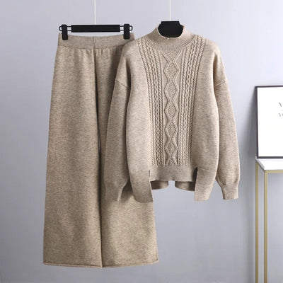 Cozy Knitted Two-Piece Set