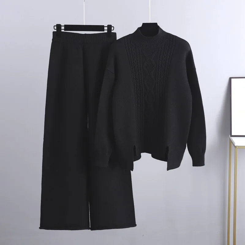 Cozy Knitted Two-Piece Set