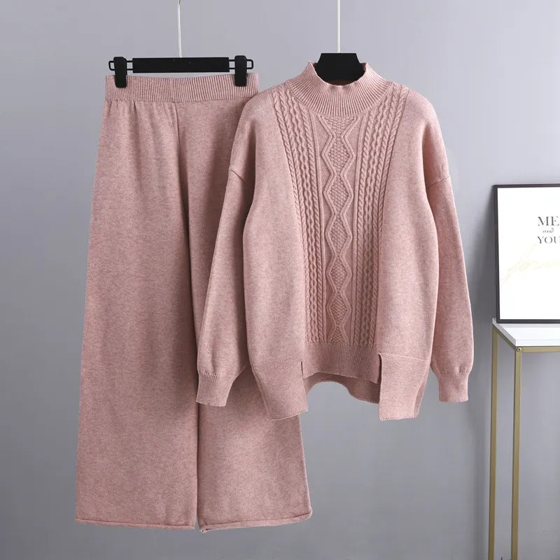 Cozy Knitted Two-Piece Set
