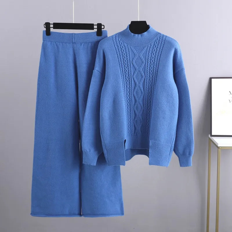 Cozy Knitted Two-Piece Set