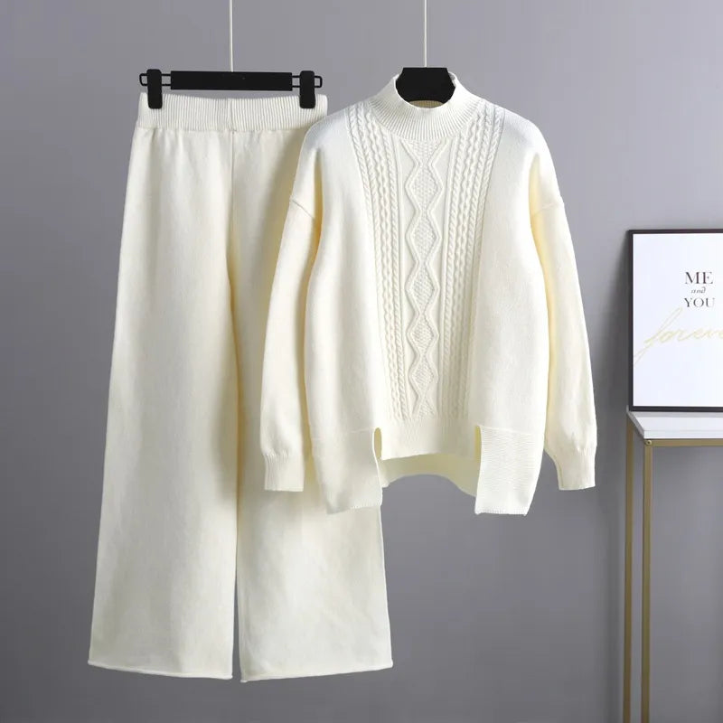 Cozy Knitted Two-Piece Set