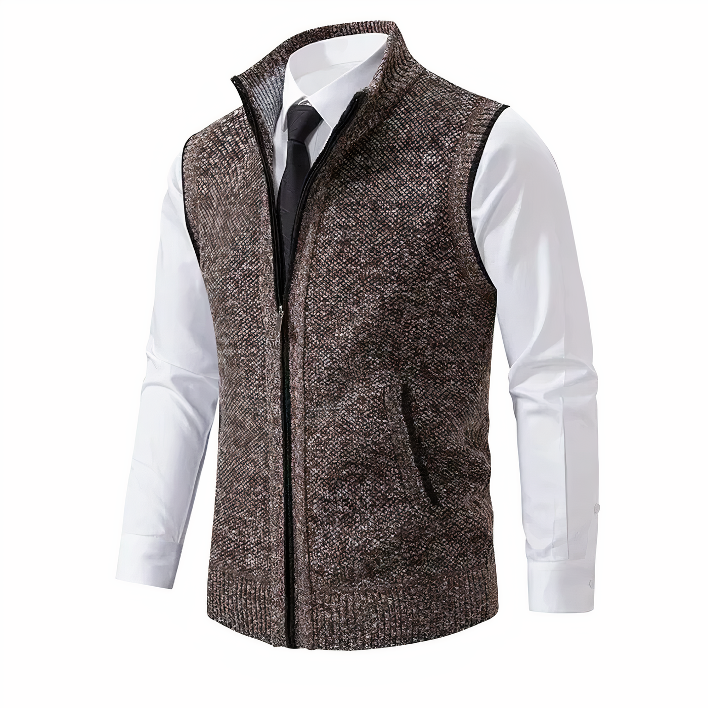 Elegant Zipper Vest