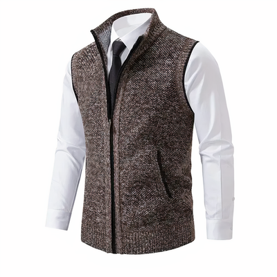 Elegant Zipper Vest