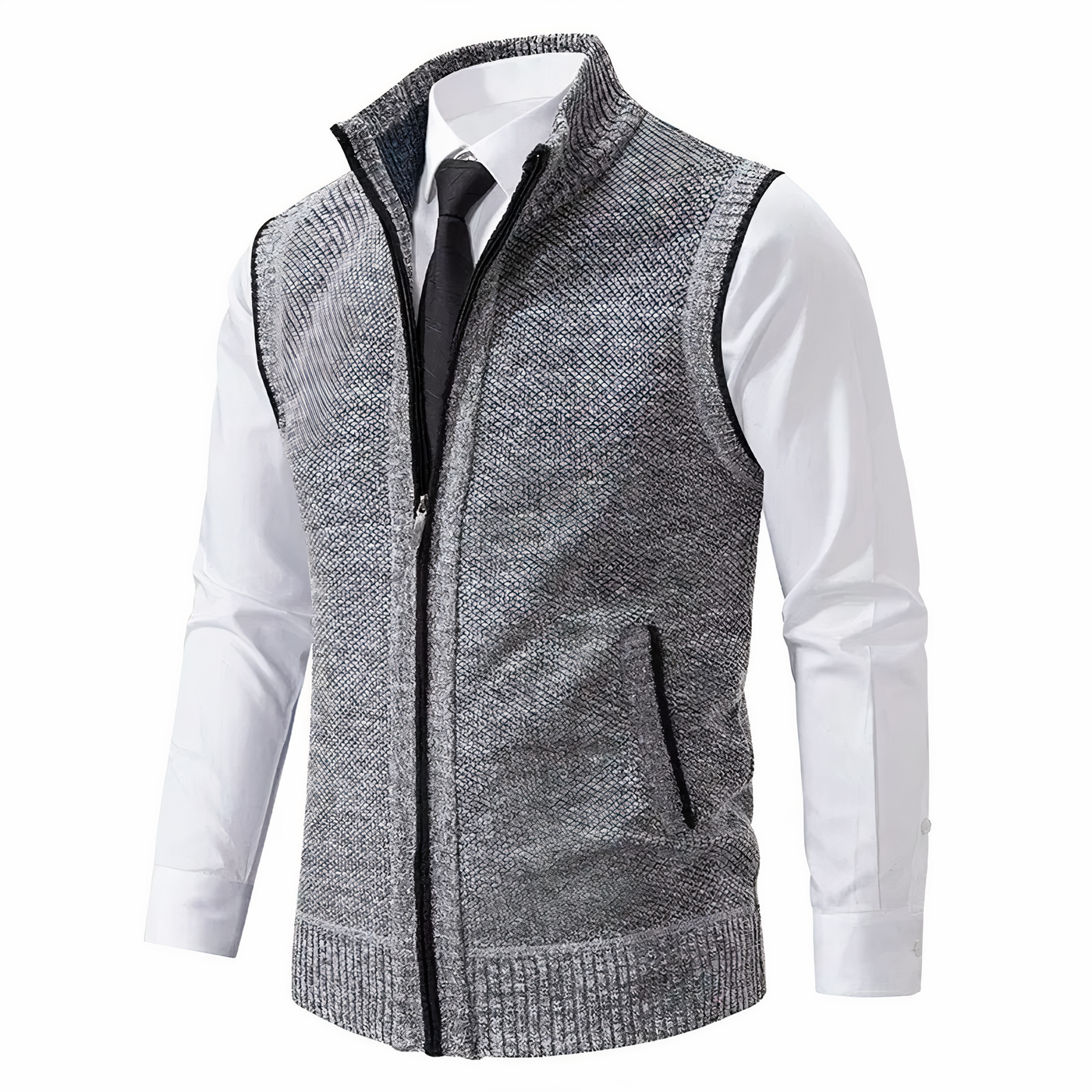 Elegant Zipper Vest