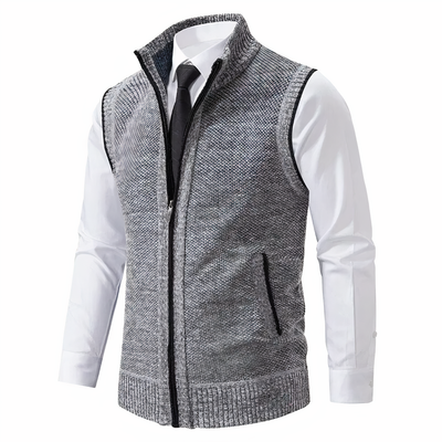 Elegant Zipper Vest