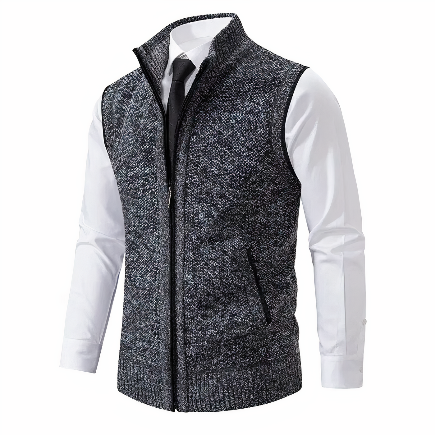 Elegant Zipper Vest