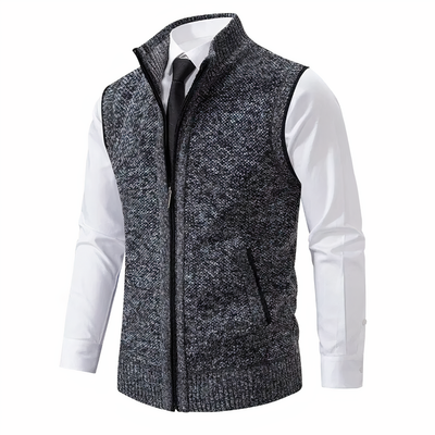 Elegant Zipper Vest
