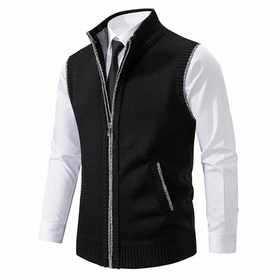 Elegant Zipper Vest