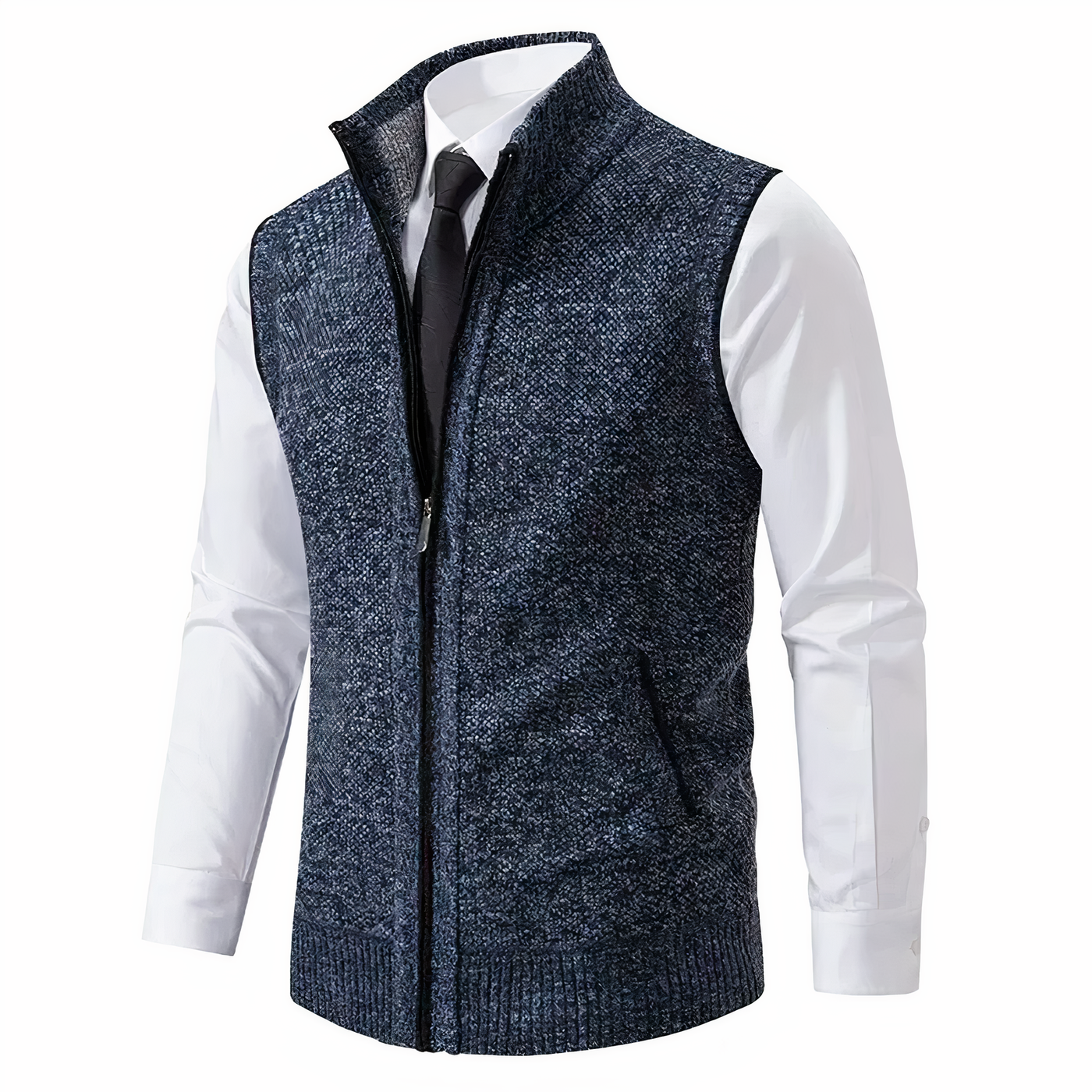 Elegant Zipper Vest