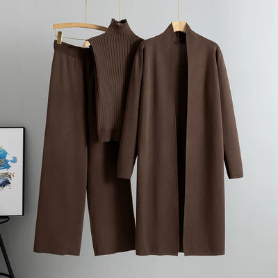 Elegant 3-Piece Knitted Set