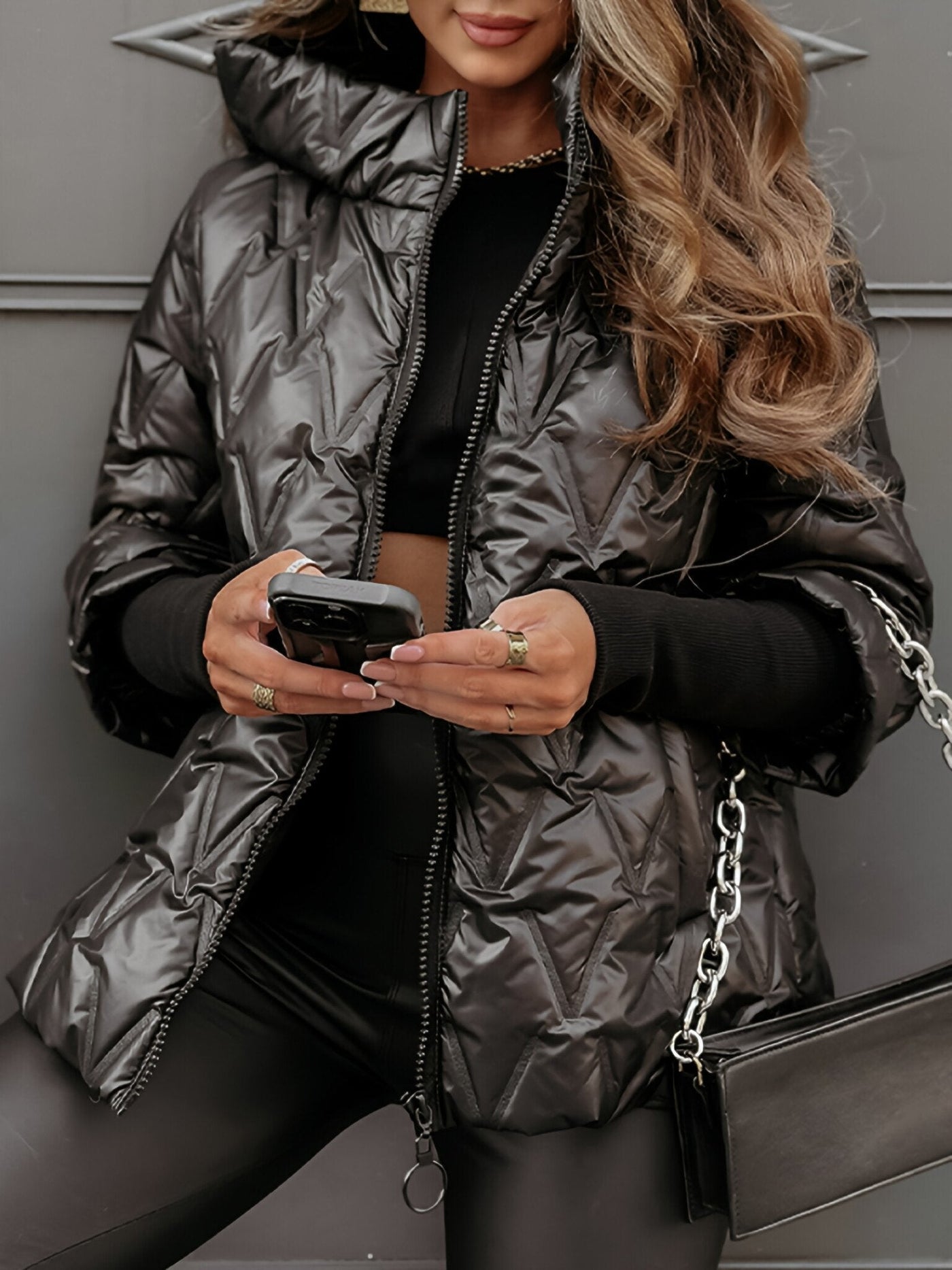 Elegant Quilted Jacket