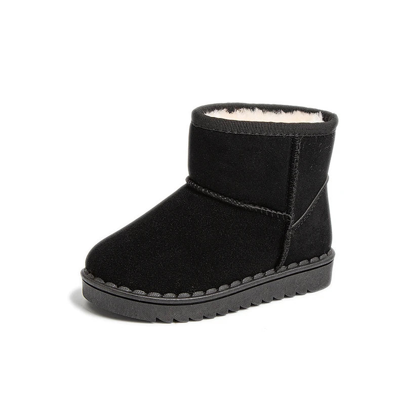 Kids Plush Winter Snow Boots