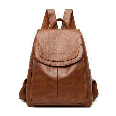 Vegan Leather Backpack