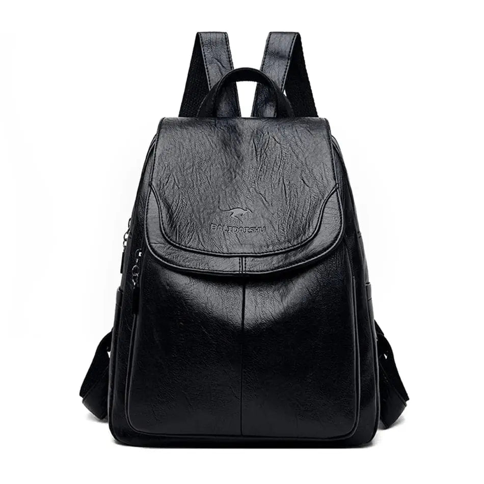 Vegan Leather Backpack