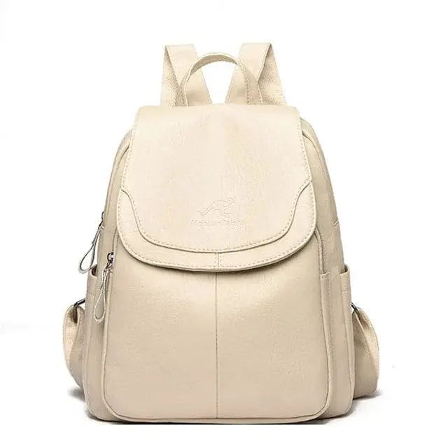 Vegan Leather Backpack