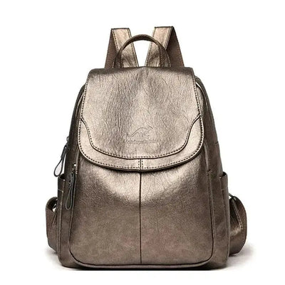 Vegan Leather Backpack