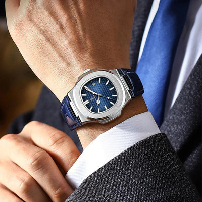 Luxury Waterproof Square Watch