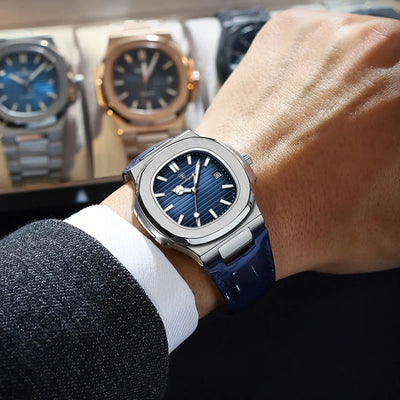 Luxury Waterproof Square Watch