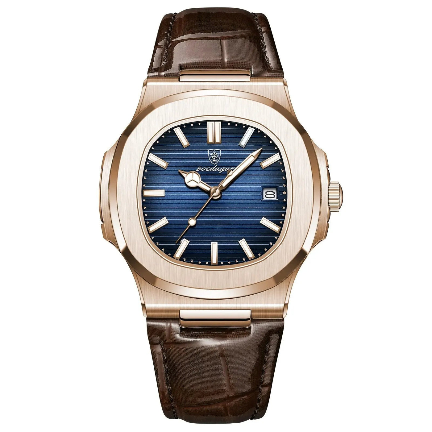 Luxury Waterproof Square Watch