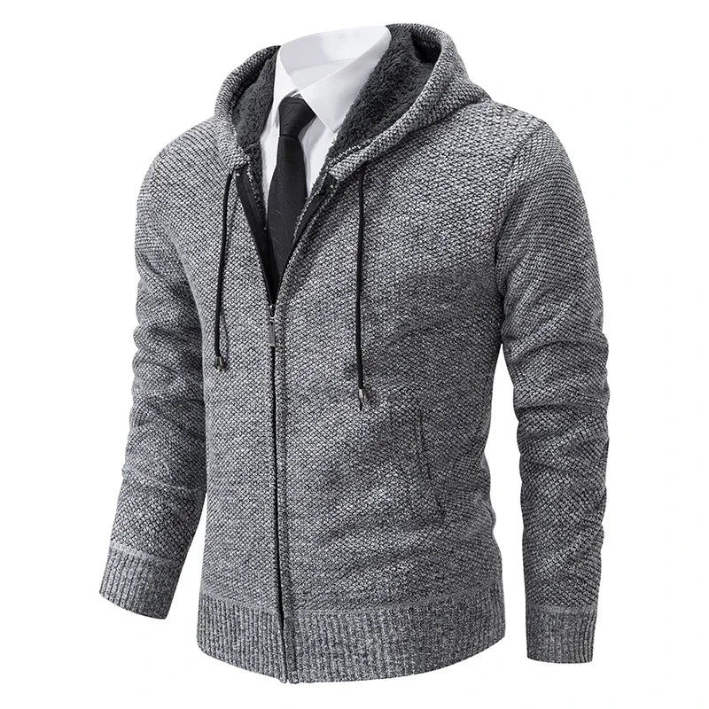 Fleece Zip Up Cardigan