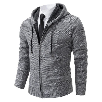 Fleece Zip Up Cardigan