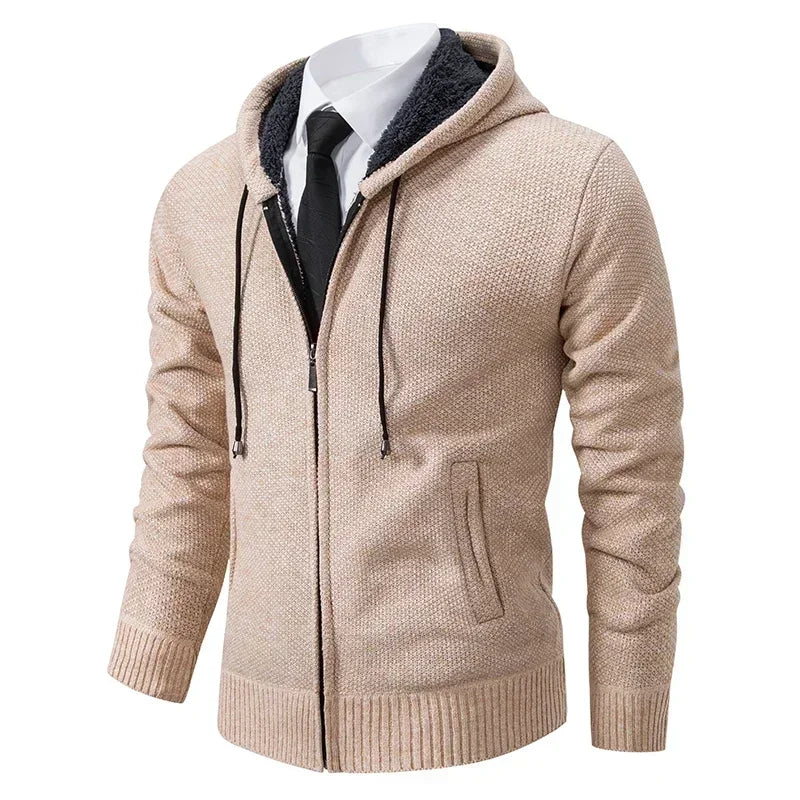 Fleece Zip Up Cardigan