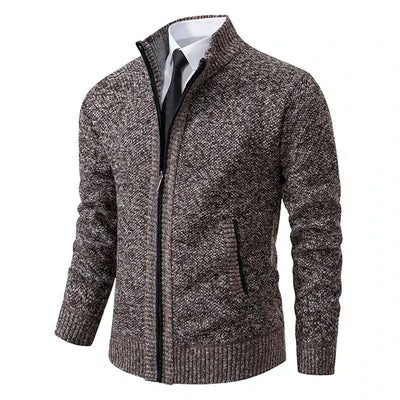 Fleece Zip Up Cardigan