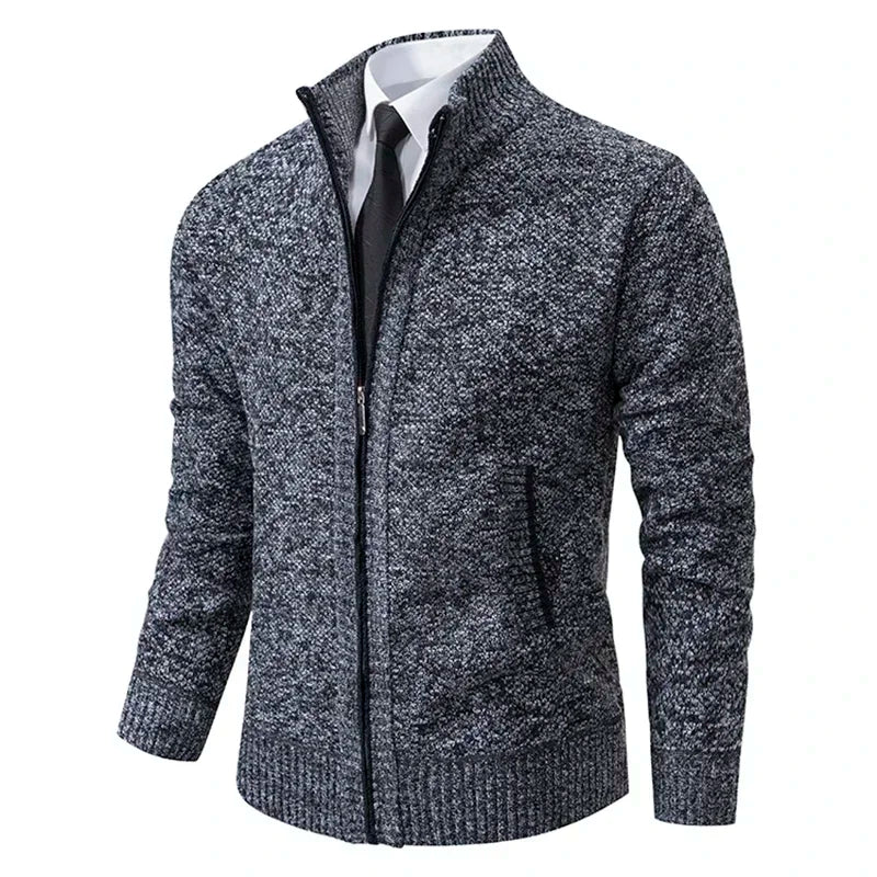 Fleece Zip Up Cardigan