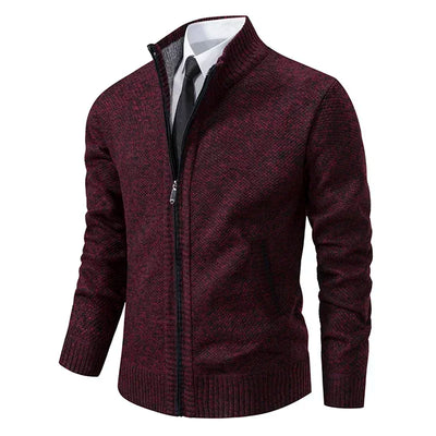 Fleece Zip Up Cardigan