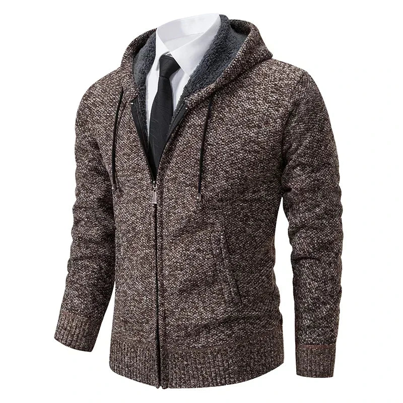 Fleece Zip Up Cardigan