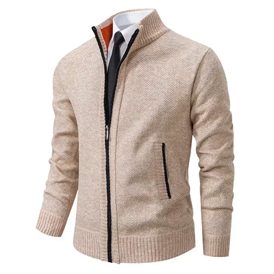 Fleece Zip Up Cardigan