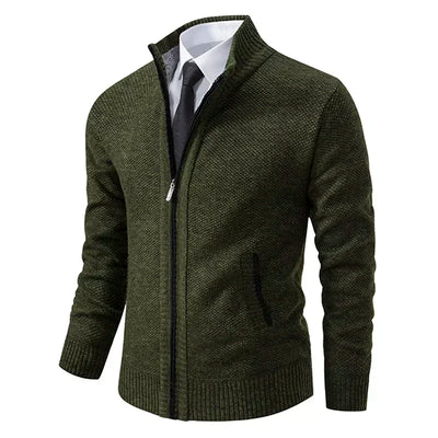 Fleece Zip Up Cardigan
