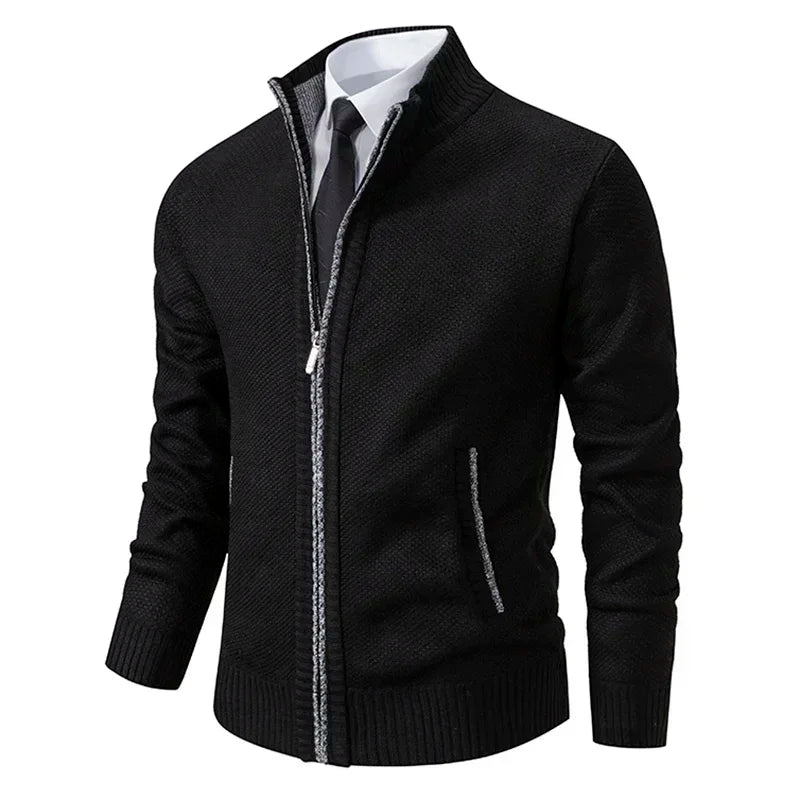 Fleece Zip Up Cardigan