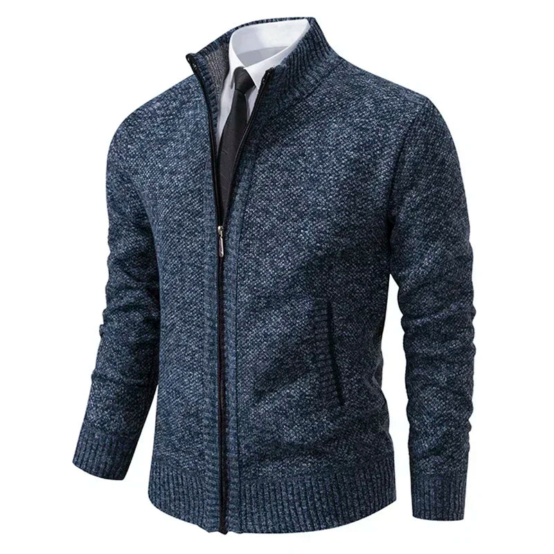 Fleece Zip Up Cardigan
