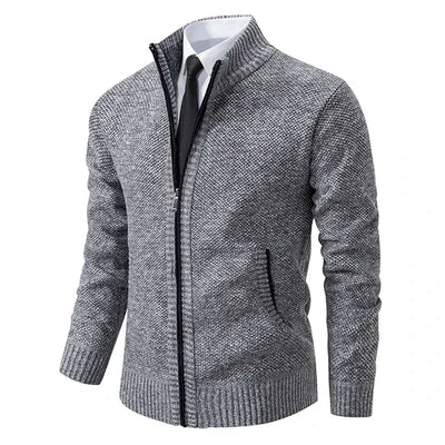 Fleece Zip Up Cardigan