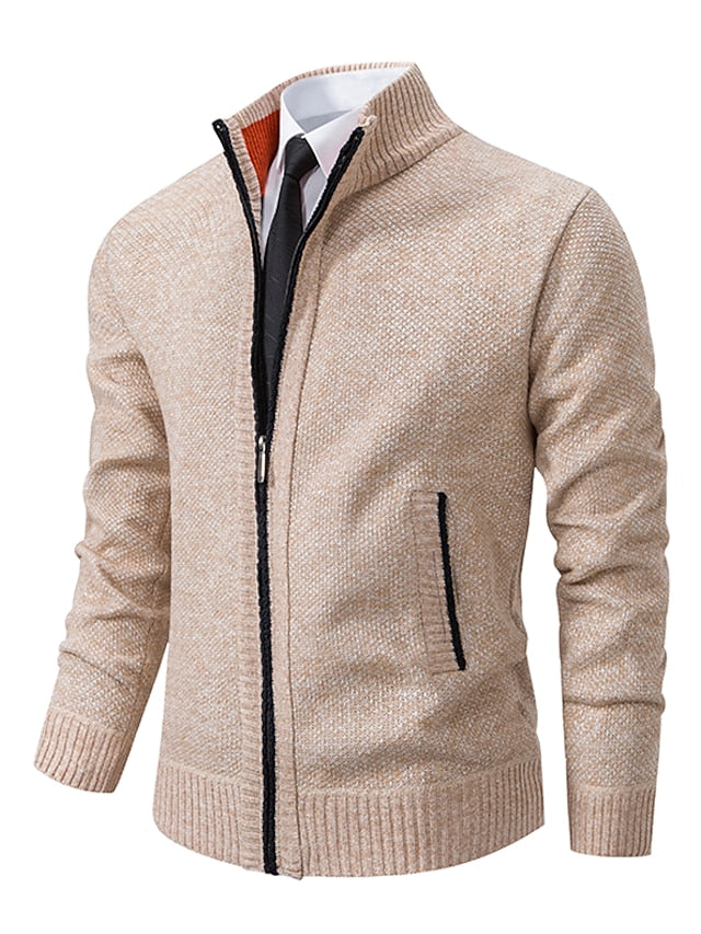 Half Zip Knit Sweater
