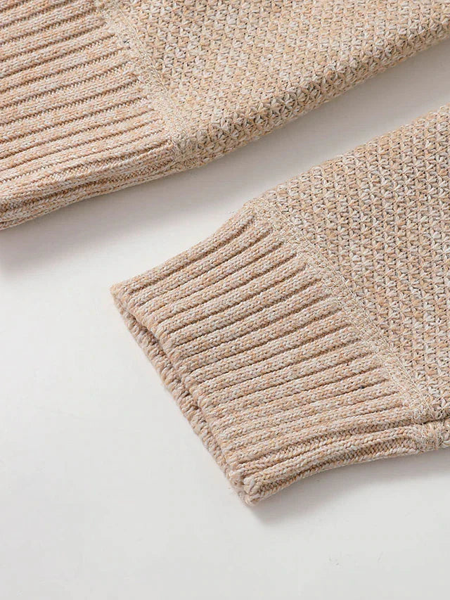 Half Zip Knit Sweater