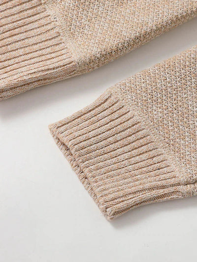 Half Zip Knit Sweater