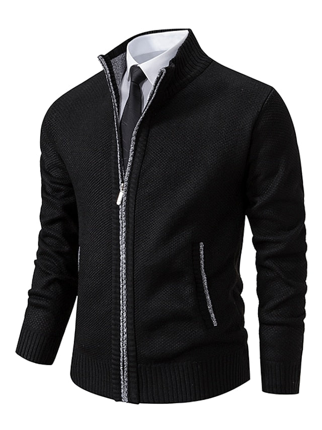 Half Zip Knit Sweater