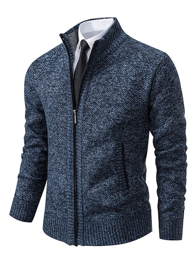 Half Zip Knit Sweater