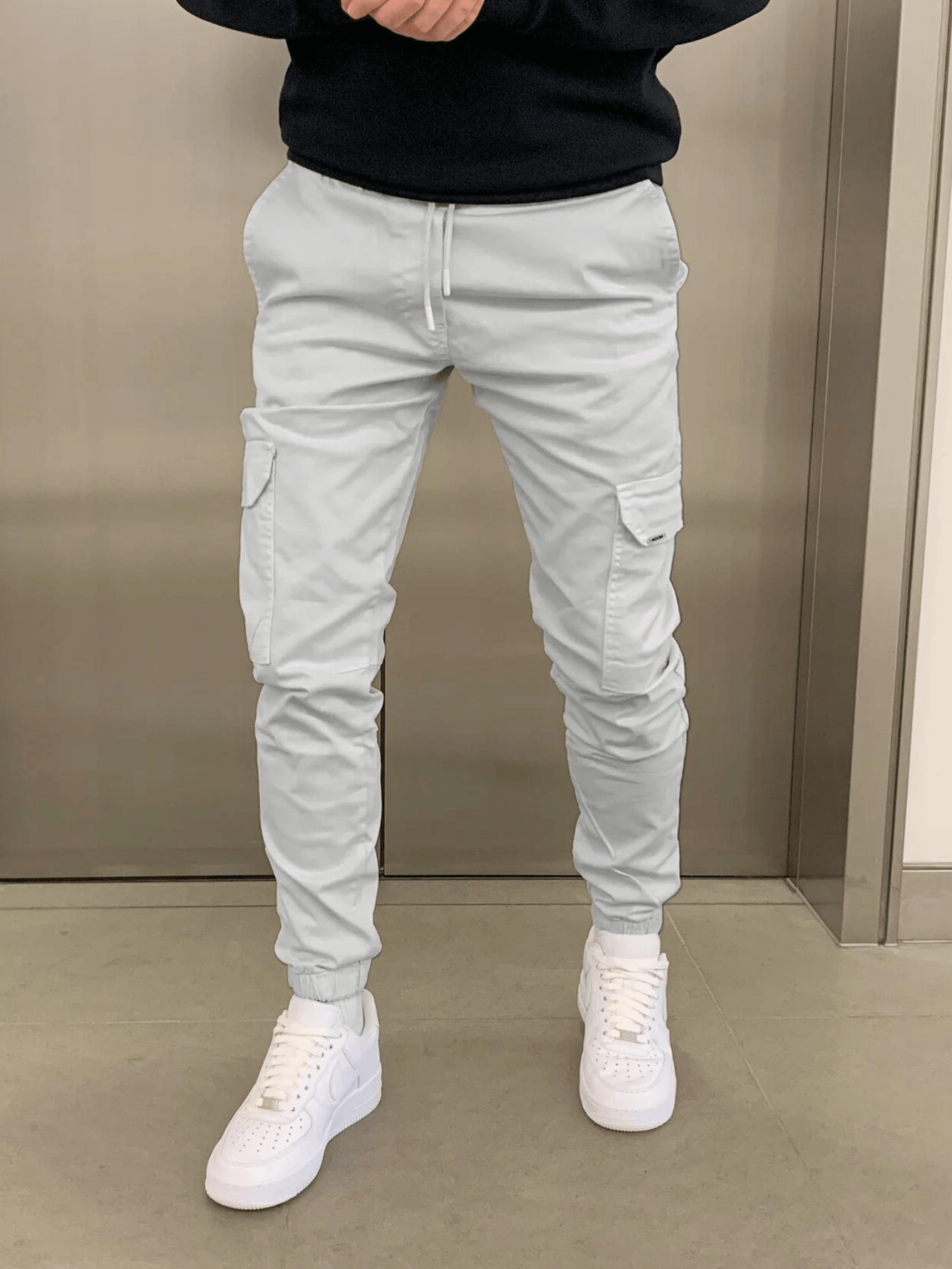 Slim Fit Cargo Joggers