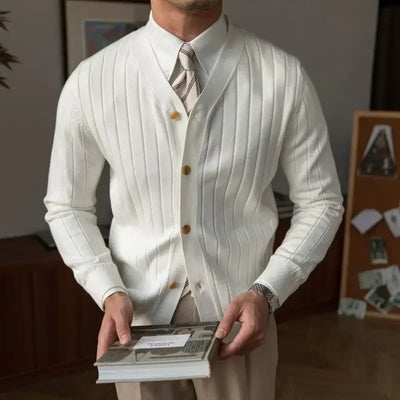 V-Neck Knitwear Cardigan