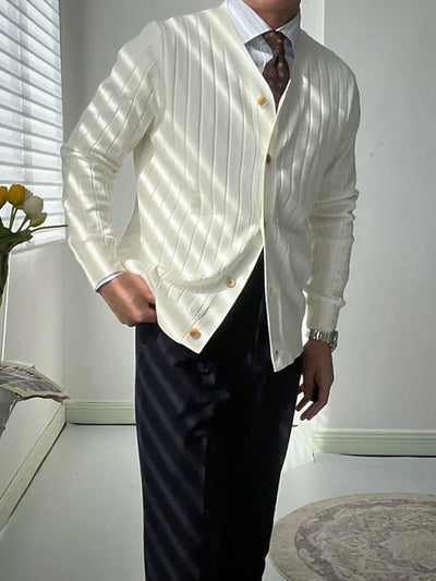 V-Neck Knitwear Cardigan