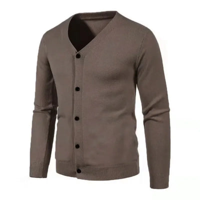V-Neck Knitted Cardigan
