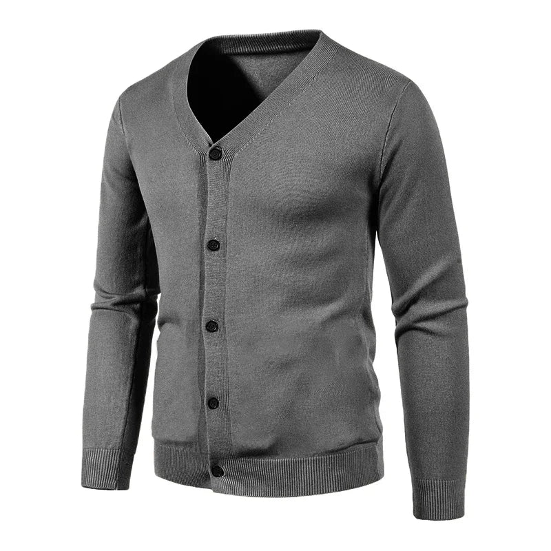 V-Neck Knitted Cardigan