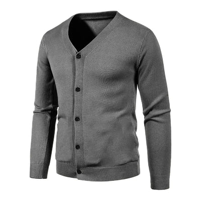 V-Neck Knitted Cardigan